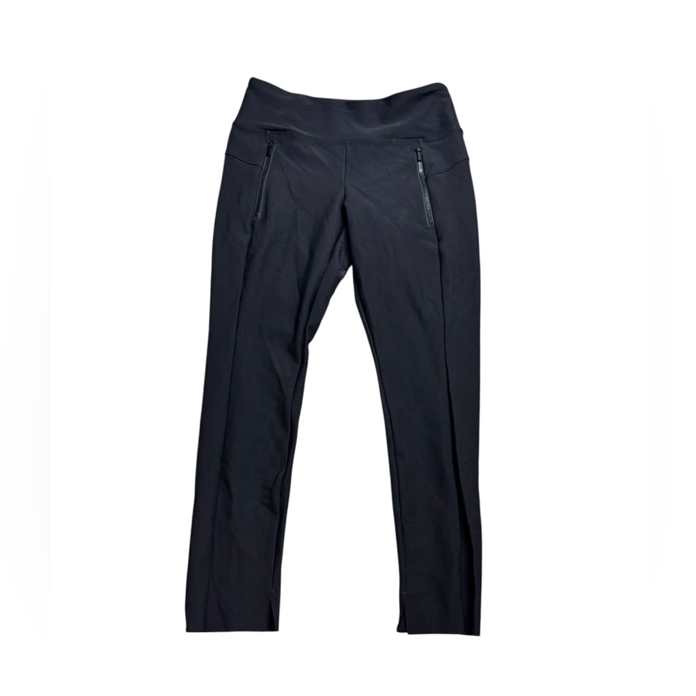 🖤 Athleta Stellar Tight Black High Rise Leggings w/ Zipper Pockets Size SP 🖤